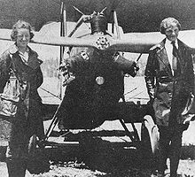 Laura Rooney & Amelia "Colleen Simpson" Earhart (c1921)